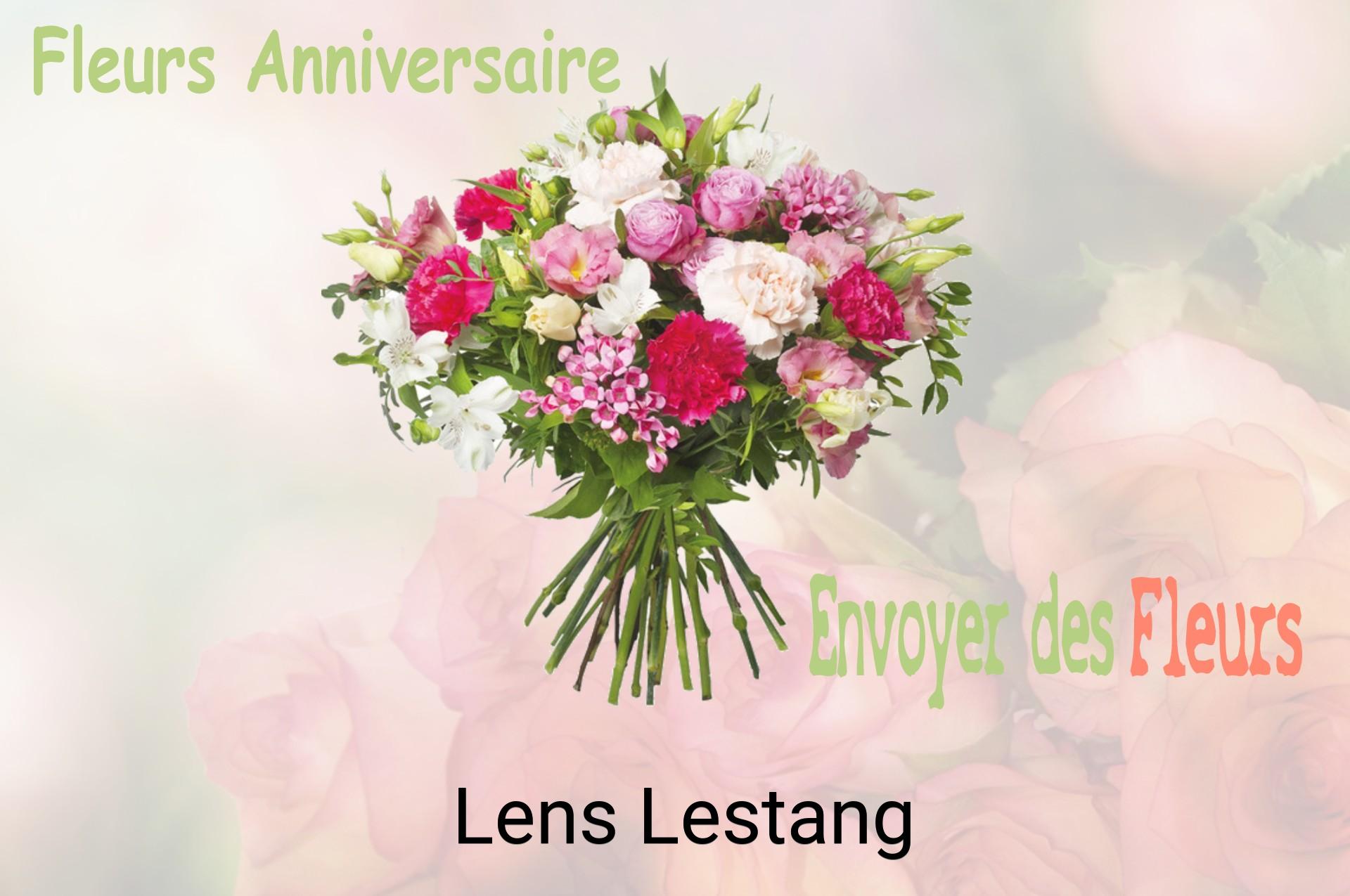 Bouquet de fleurs d’anniversaire livré à Lens-Lestang